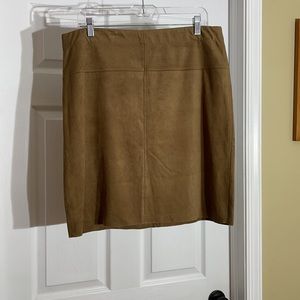Max Edition Straight Brown Skirt XL